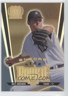 1999 Upper Deck Encore - [Base] - FX Gold #93 - Star Rookie - Matt Anderson /125