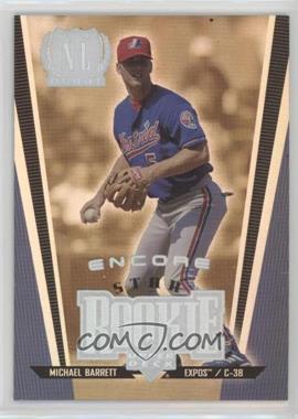 1999 Upper Deck Encore - [Base] #116 - Star Rookie - Michael Barrett [EX to NM]