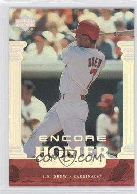 1999 Upper Deck Encore - [Base] #143 - Homer Odyssey - J.D. Drew