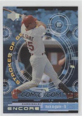 1999 Upper Deck Encore - [Base] #169 - Strokes of Genius - Mark McGwire