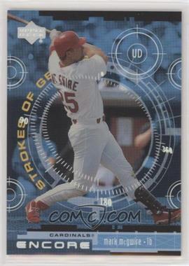 1999 Upper Deck Encore - [Base] #169 - Strokes of Genius - Mark McGwire