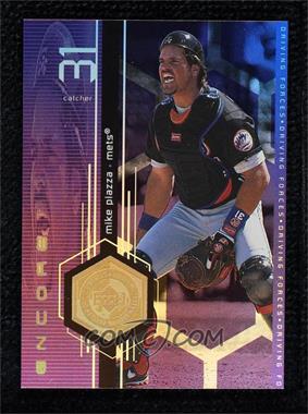 1999 Upper Deck Encore - Driving Forces - FX Gold #D9 - Mike Piazza /10