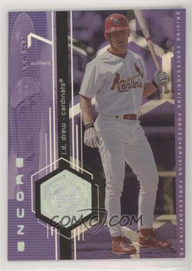 1999 Upper Deck Encore - Driving Forces #D15 - J.D. Drew