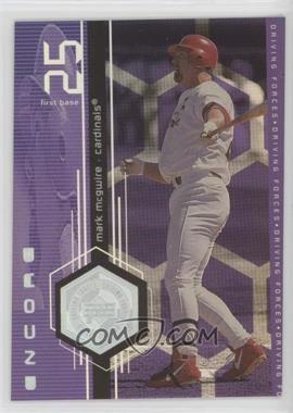 1999 Upper Deck Encore - Driving Forces #D2 - Mark McGwire