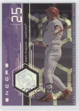 1999 Upper Deck Encore - Driving Forces #D2 - Mark McGwire