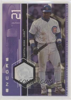 1999 Upper Deck Encore - Driving Forces #D3 - Sammy Sosa