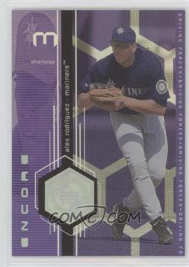 1999 Upper Deck Encore - Driving Forces #D5 - Alex Rodriguez