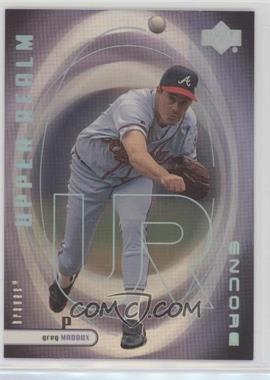 1999 Upper Deck Encore - Upper Realm #U9 - Greg Maddux