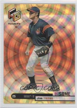 1999 Upper Deck HoloGrFX - [Base] - AuSOME #18 - Jim Thome