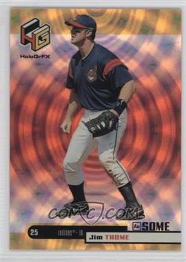 1999 Upper Deck HoloGrFX - [Base] - AuSOME #18 - Jim Thome