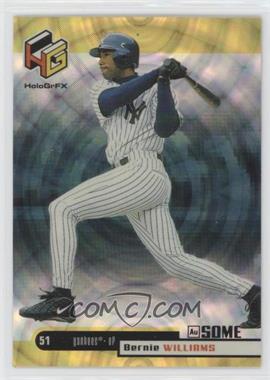 1999 Upper Deck HoloGrFX - [Base] - AuSOME #40 - Bernie Williams