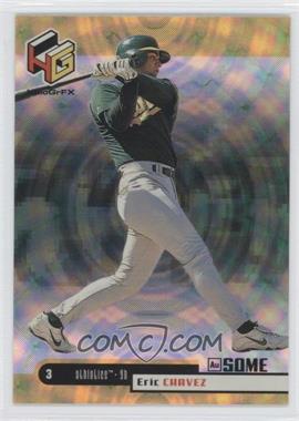 1999 Upper Deck HoloGrFX - [Base] - AuSOME #43 - Eric Chavez