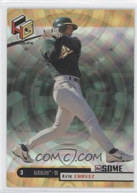 1999 Upper Deck HoloGrFX - [Base] - AuSOME #43 - Eric Chavez