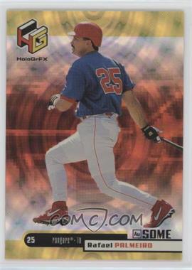 1999 Upper Deck HoloGrFX - [Base] - AuSOME #58 - Rafael Palmeiro