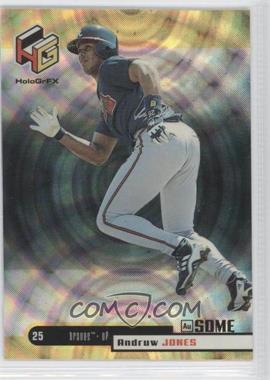 1999 Upper Deck HoloGrFX - [Base] - AuSOME #8 - Andruw Jones