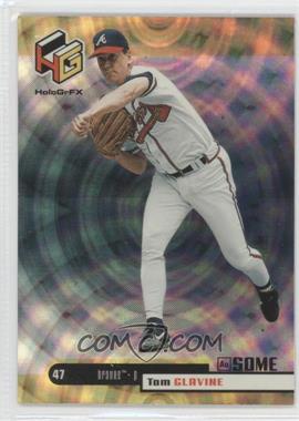 1999 Upper Deck HoloGrFX - [Base] - AuSOME #9 - Tom Glavine