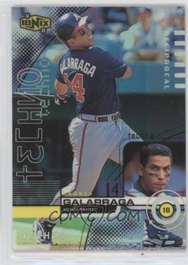 1999 Upper Deck Ionix - [Base] - Reciprocal Missing Serial Number #R62 - Andres Galarraga