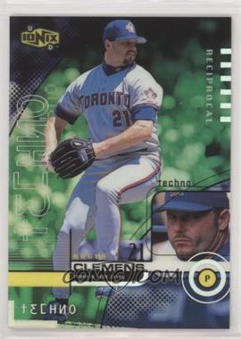 1999 Upper Deck Ionix - [Base] - Reciprocal Missing Serial Number #R89 - Roger Clemens