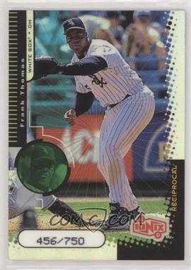 1999 Upper Deck Ionix - [Base] - Reciprocal #R18 - Frank Thomas /750