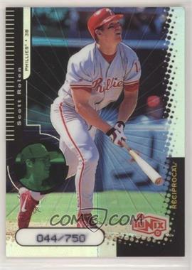 1999 Upper Deck Ionix - [Base] - Reciprocal #R46 - Scott Rolen /750