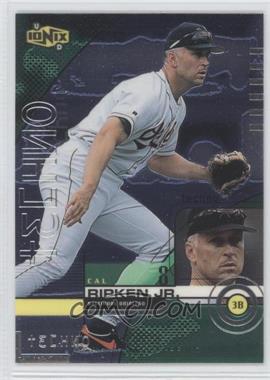 1999 Upper Deck Ionix - [Base] #R66 - Cal Ripken Jr.