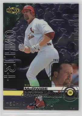 1999 Upper Deck Ionix - [Base] #R83 - Mark McGwire