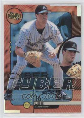 1999 Upper Deck Ionix - Cyber #C17 - Travis Lee