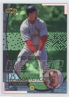 1999 Upper Deck Ionix - Hyper #H9 - Mark McGwire