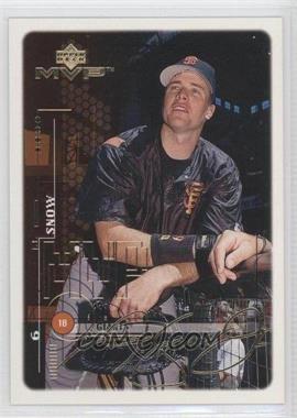 1999 Upper Deck MVP - [Base] - Gold Script #186 - J.T. Snow /100