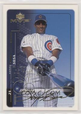 1999 Upper Deck MVP - [Base] - Gold Script #39 - Sammy Sosa /100