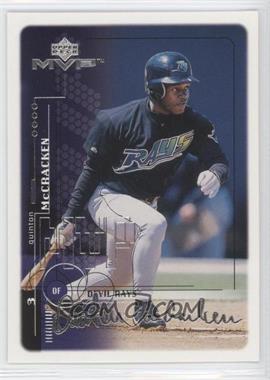 1999 Upper Deck MVP - [Base] - Silver Script #201 - Quinton McCracken