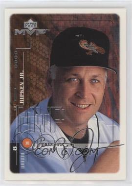 1999 Upper Deck MVP - [Base] - Silver Script #23 - Cal Ripken Jr.