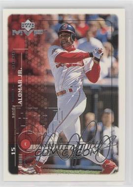 1999 Upper Deck MVP - [Base] - Silver Script #59 - Sandy Alomar Jr.