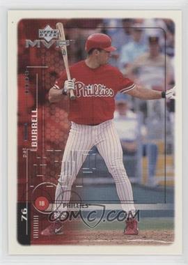 1999 Upper Deck MVP - [Base] #157 - Pat Burrell