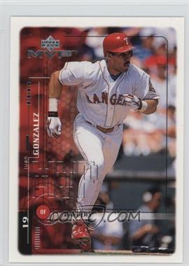 1999 Upper Deck MVP - [Base] #204 - Juan Gonzalez