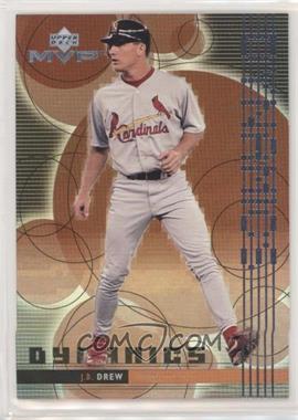 1999 Upper Deck MVP - Dynamics #D15 - J.D. Drew