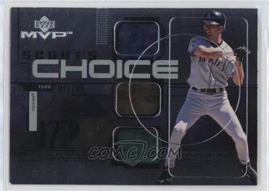 1999 Upper Deck MVP - Scout's Choice #SC10 - Todd Helton [EX to NM]