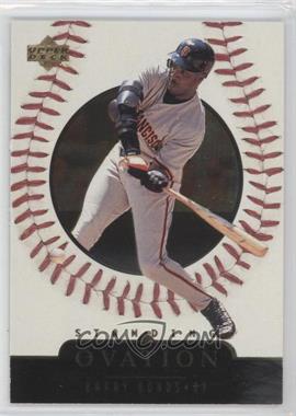 1999 Upper Deck Ovation - [Base] - Standing Ovation #4 - Barry Bonds /500