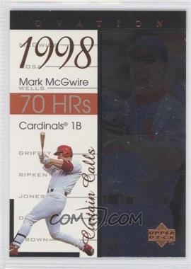 1999 Upper Deck Ovation - Curtain Calls #R1 - Mark McGwire