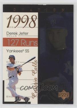 1999 Upper Deck Ovation - Curtain Calls #R10 - Derek Jeter [EX to NM]