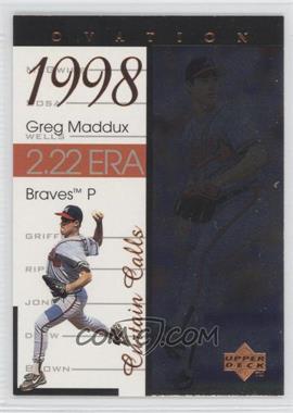 1999 Upper Deck Ovation - Curtain Calls #R12 - Greg Maddux