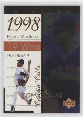1999 Upper Deck Ovation - Curtain Calls #R13 - Pedro Martinez