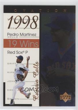 1999 Upper Deck Ovation - Curtain Calls #R13 - Pedro Martinez