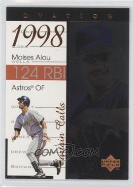 1999 Upper Deck Ovation - Curtain Calls #R15 - Moises Alou