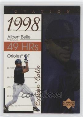 1999 Upper Deck Ovation - Curtain Calls #R17 - Albert Belle