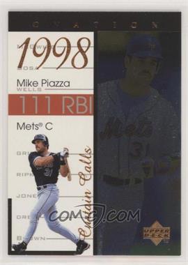 1999 Upper Deck Ovation - Curtain Calls #R18 - Mike Piazza