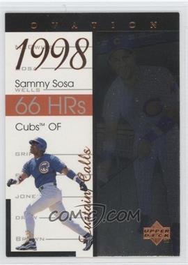 1999 Upper Deck Ovation - Curtain Calls #R2 - Sammy Sosa