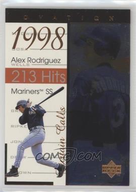 1999 Upper Deck Ovation - Curtain Calls #R4 - Alex Rodriguez