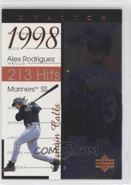 1999 Upper Deck Ovation - Curtain Calls #R4 - Alex Rodriguez