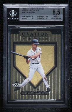 1999 Upper Deck Ovation - Major Production #S4 - Cal Ripken [BGS 8.5 NM‑MT+]